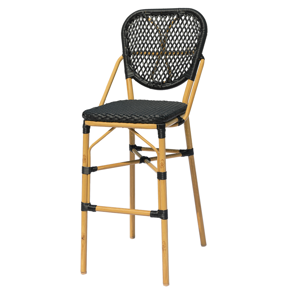 Barla alum rattan bar chair