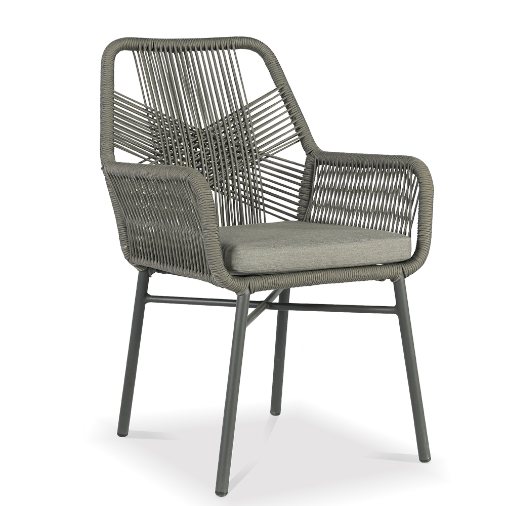 Topo alum rattan chair