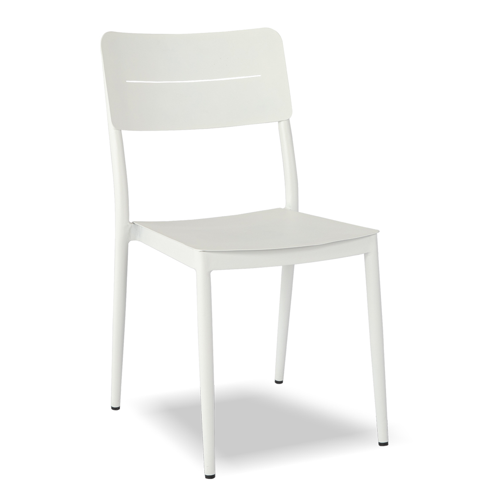 Alum side chair