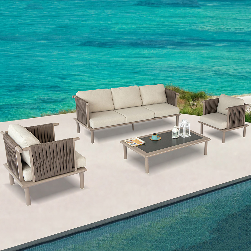 4pcs outdoor sofa