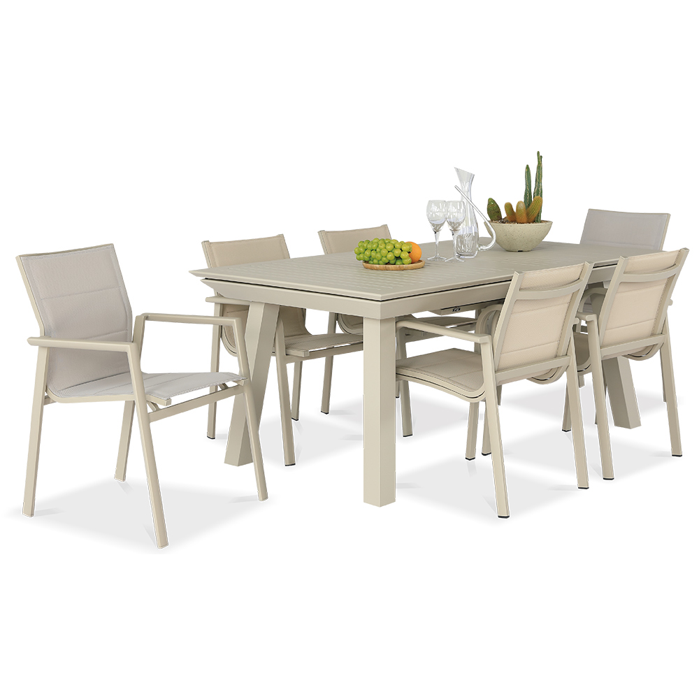 Extension dinning set