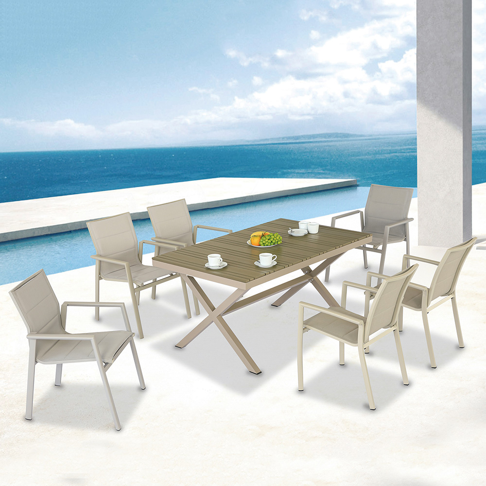 Aiyana table 7pcs dinning set