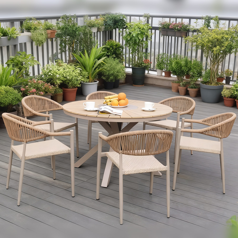 Round table dining set