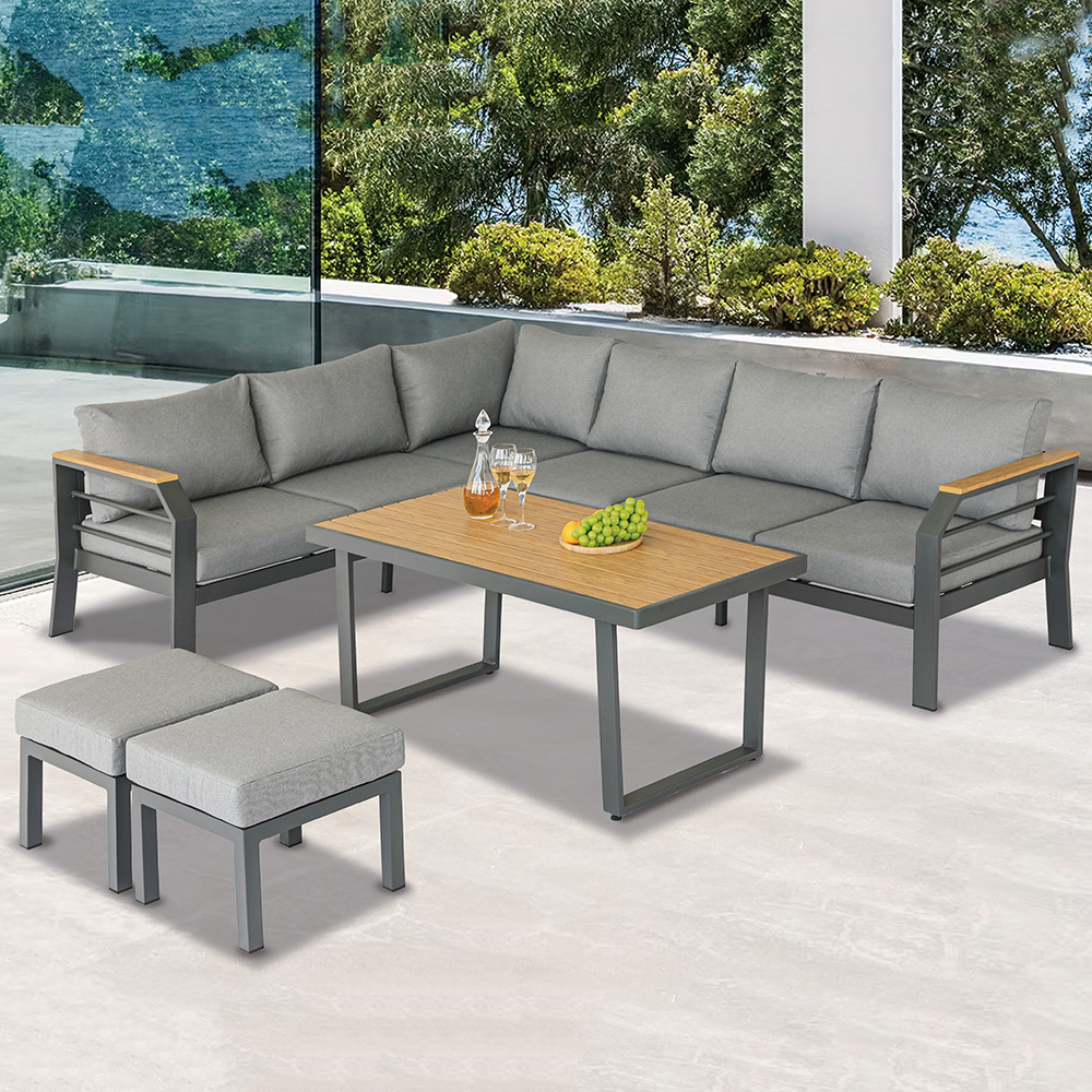 Swteely outdoor sofa