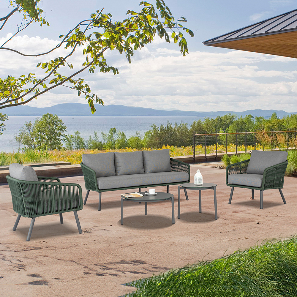 Newle Alum outdoor sofa