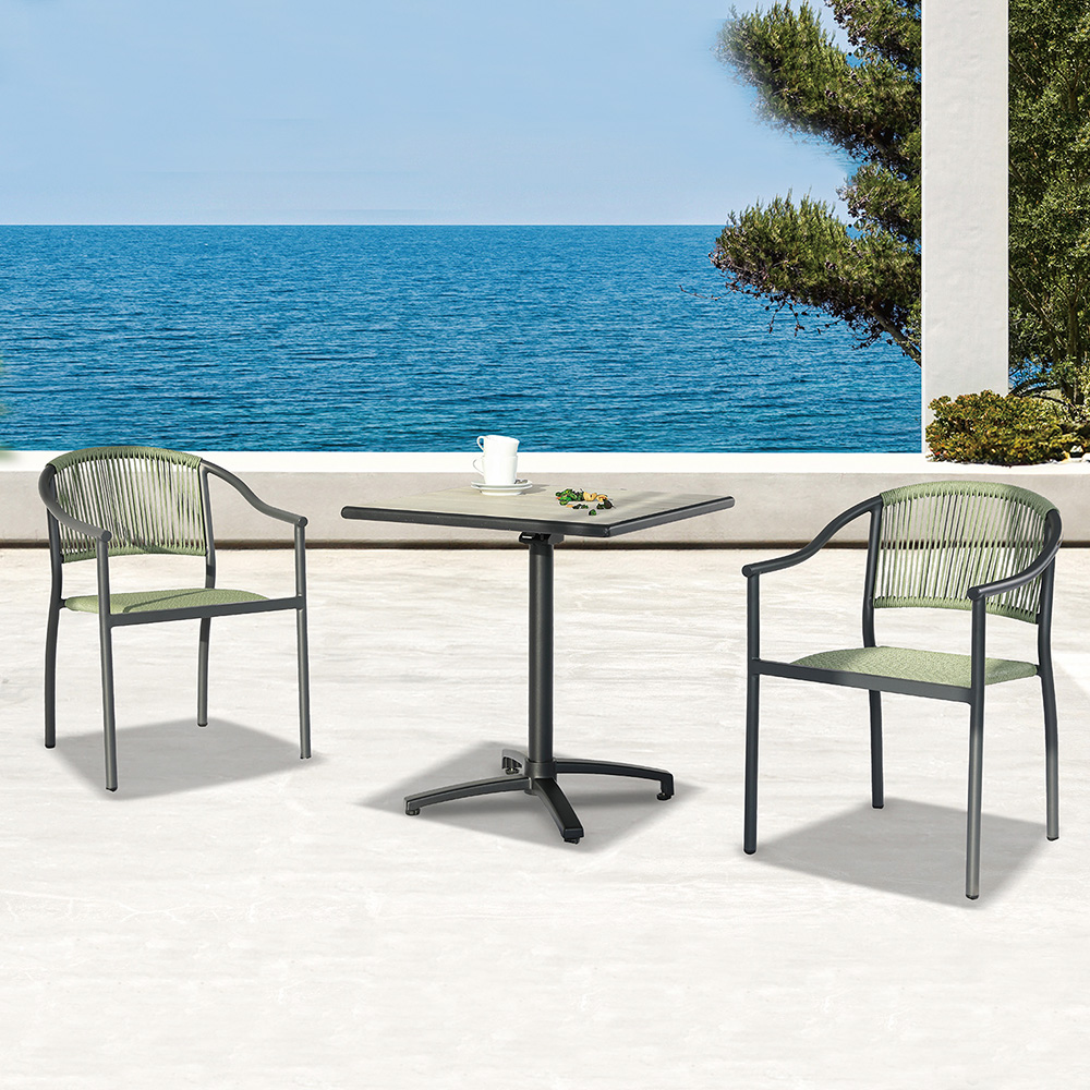 3pcs foldable table bistro set