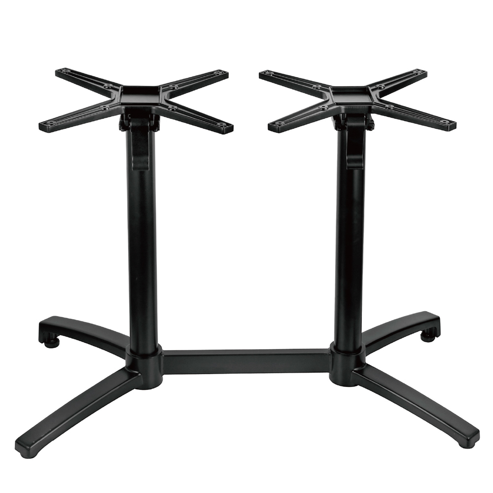 Alum foldable base