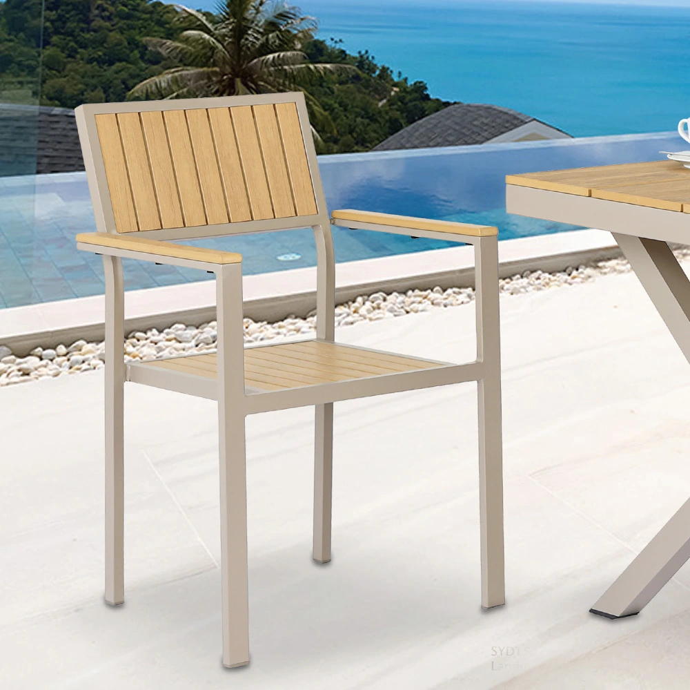 Outdoor cafe chairs